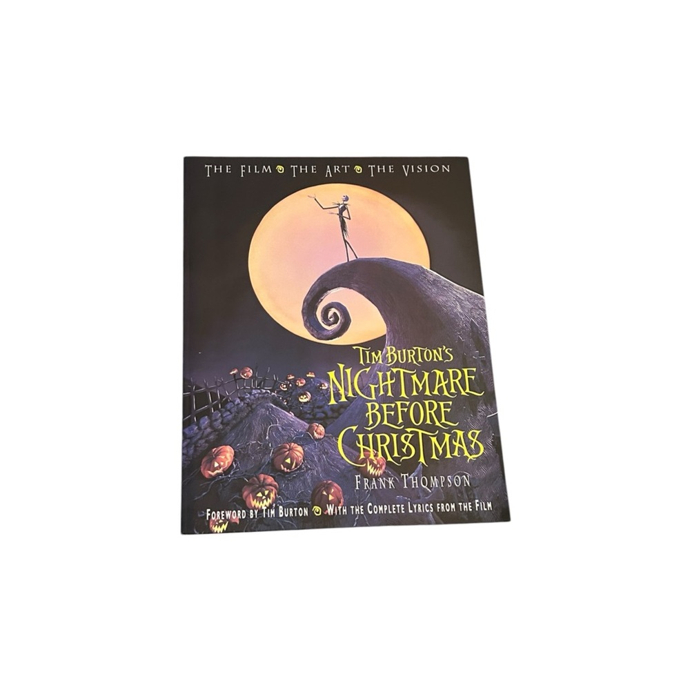 VTG Tim Burton’s Nightmare Before Christmas by Frank Thompson 1993 1st Edition